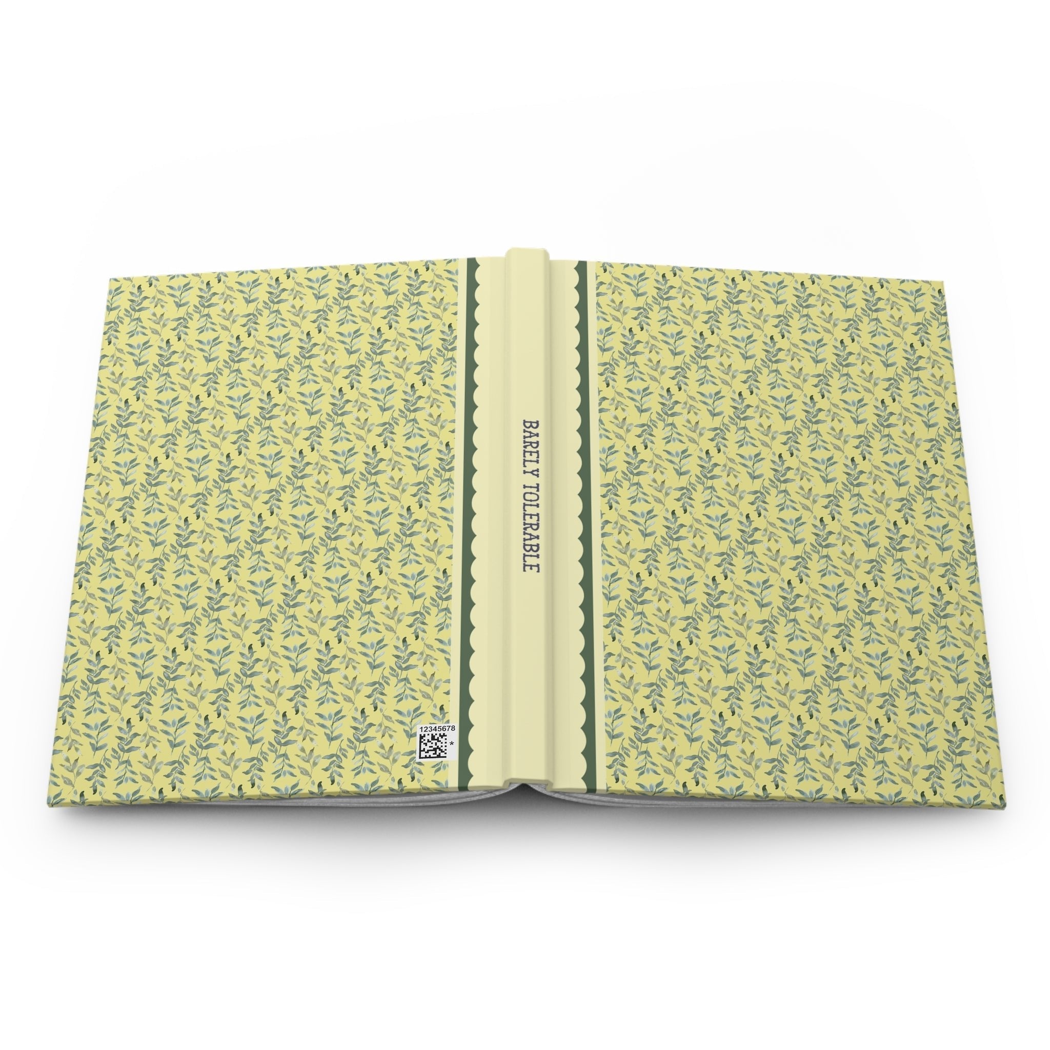 Barely Tolerable Notebook