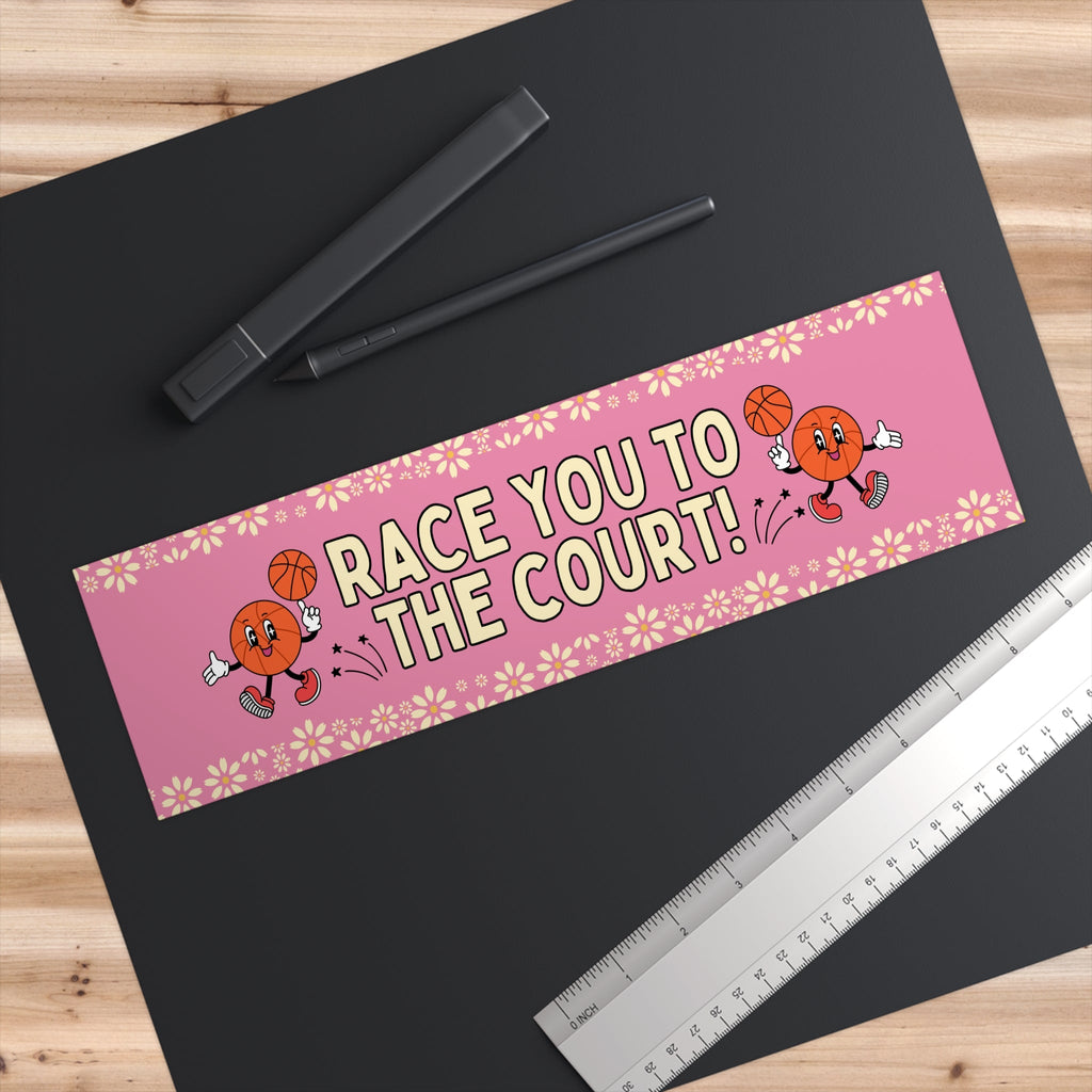 Basketball Lover Bumper Sticker