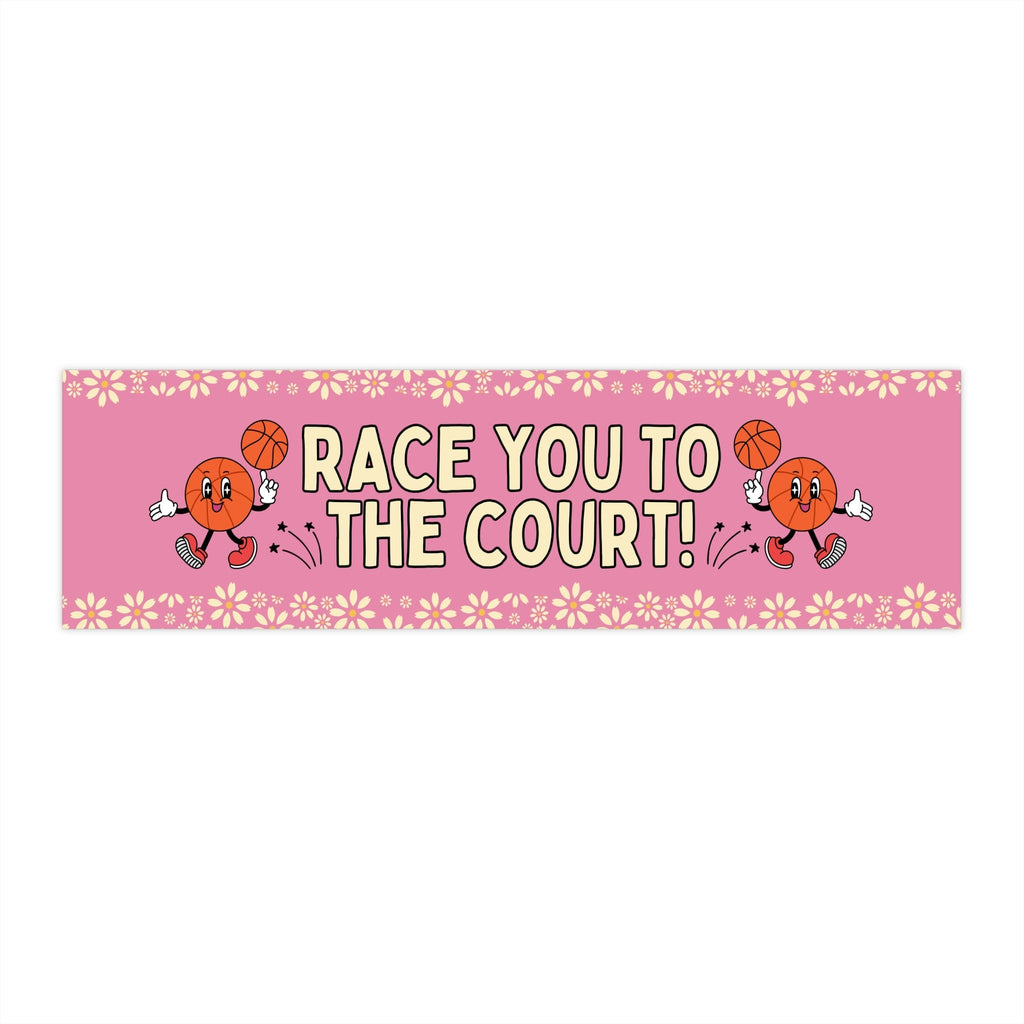 Basketball Lover Bumper Sticker