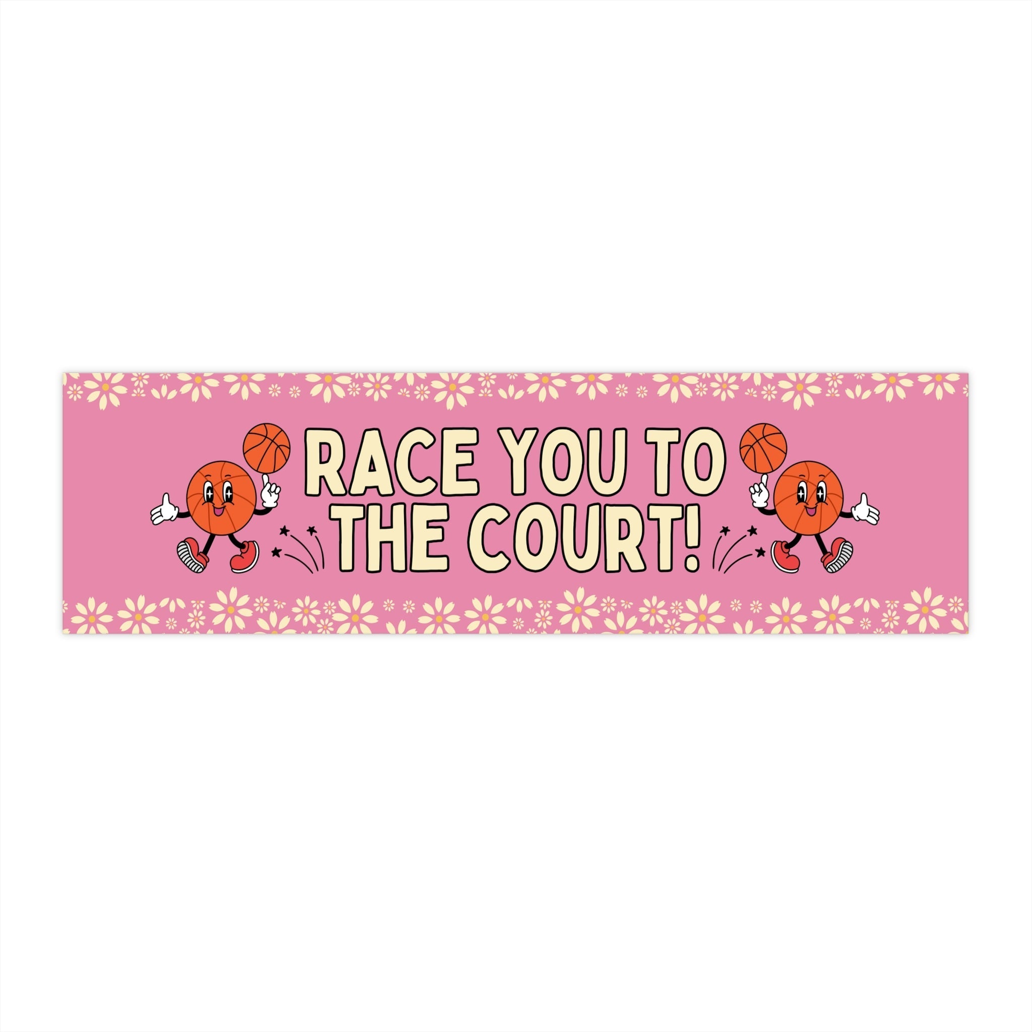 Basketball Lover Bumper Sticker