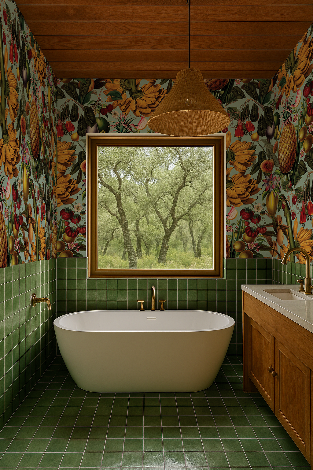 Juicy Fruit Wallpaper, mint