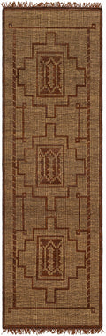 Batya Jute & Leather Rug - Clearance