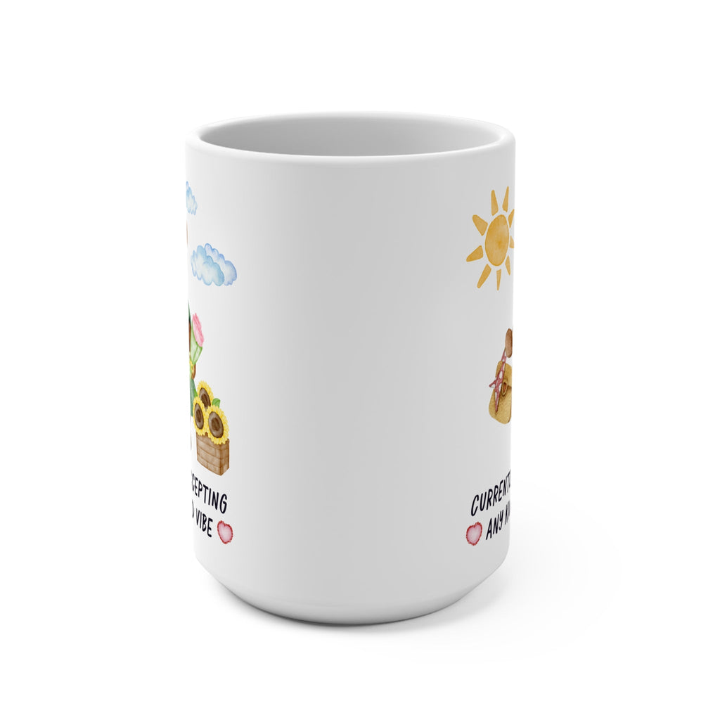 Bear Taking No Bad Vibes Mug