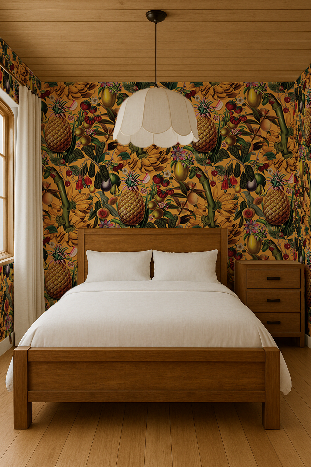 Juicy Fruit Wallpaper, goldenrod