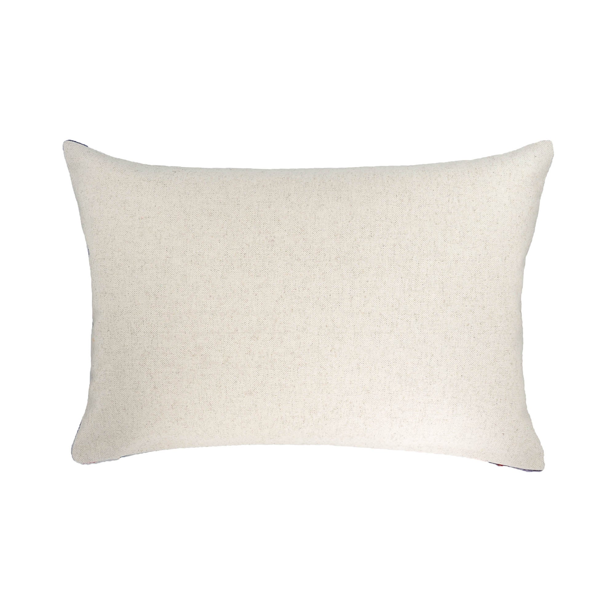 Beverly Hills Silk Velvet Ikat Throw Pillow Cover, 16 X 24