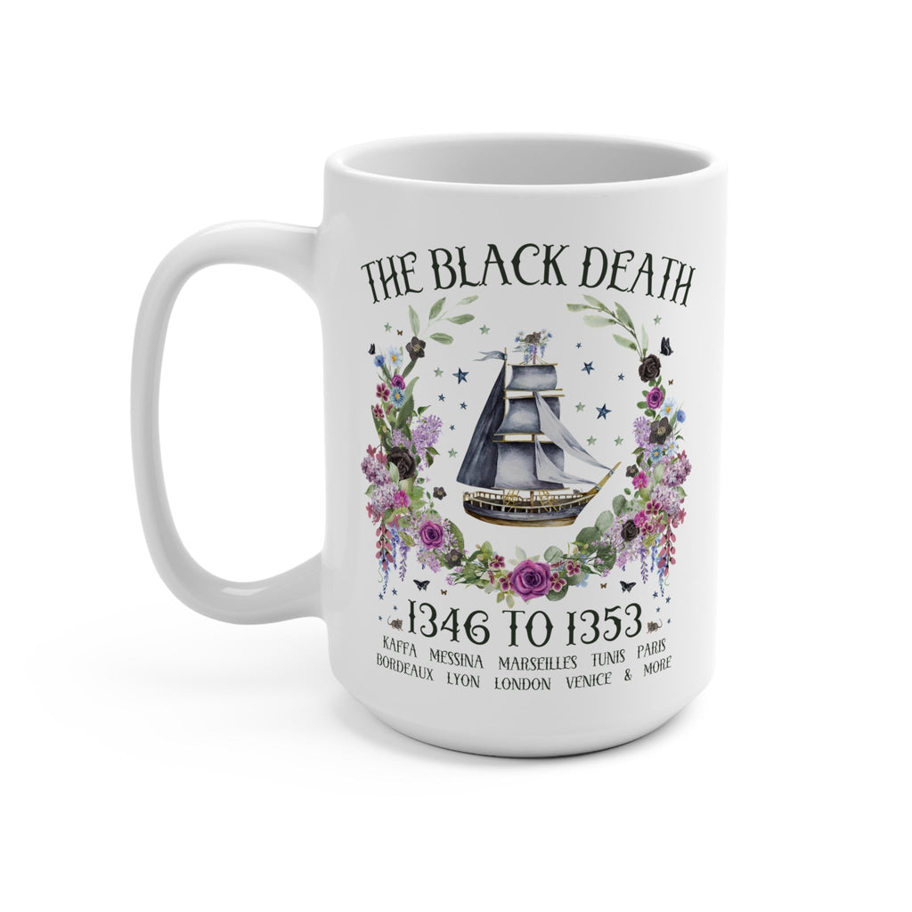 Black Death History Coffee Mug