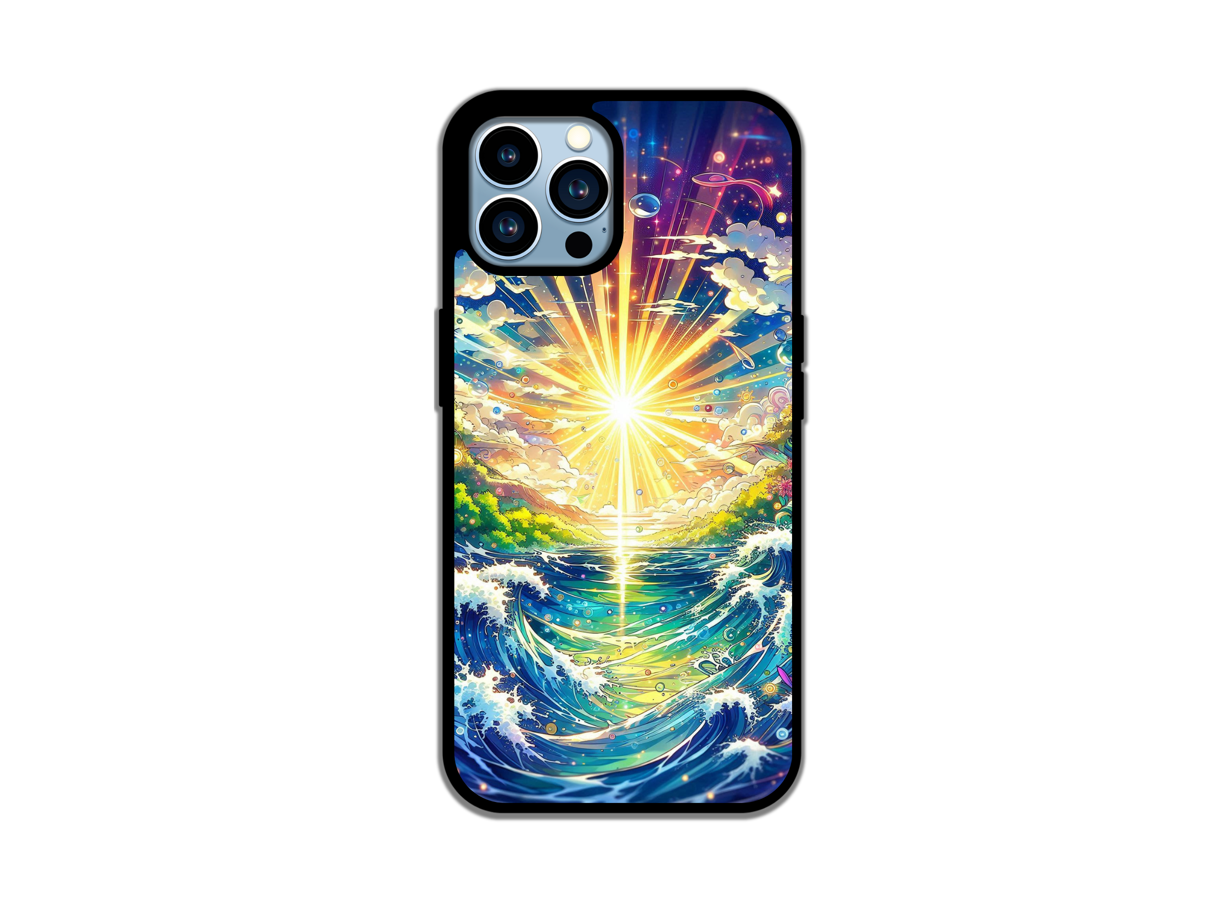 Solar Surge – Cosmic Ocean Phone Case
