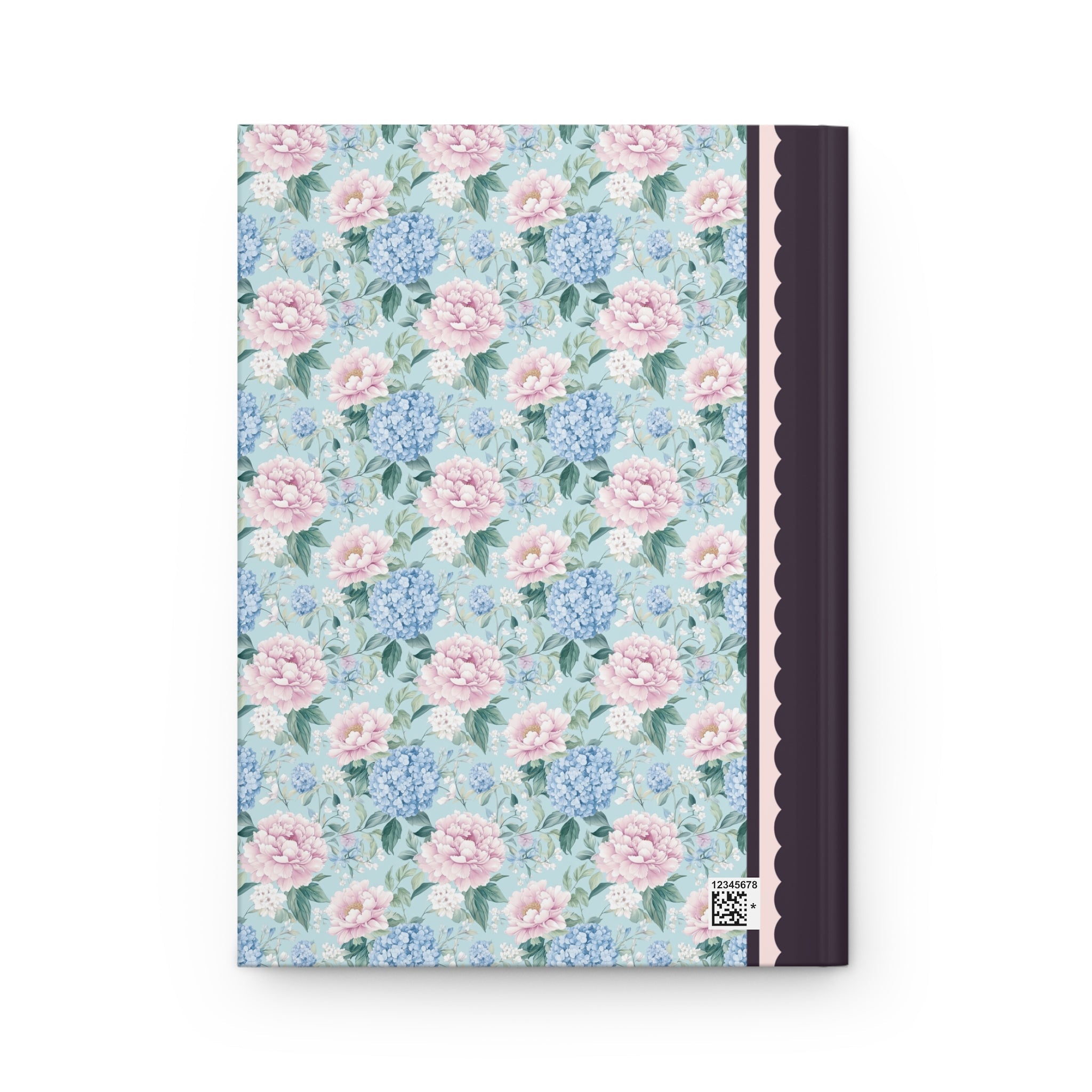 Blue Floral Cottagecore Notebook