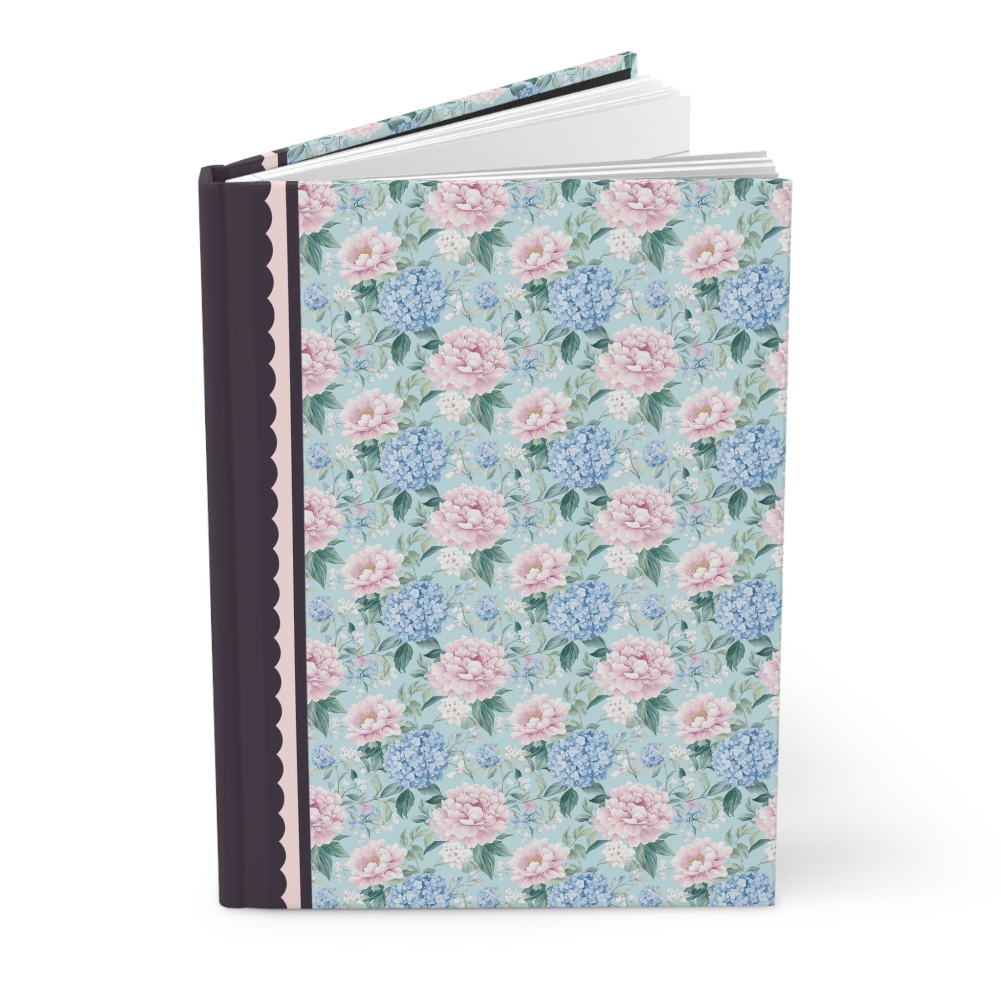 Blue Floral Cottagecore Notebook