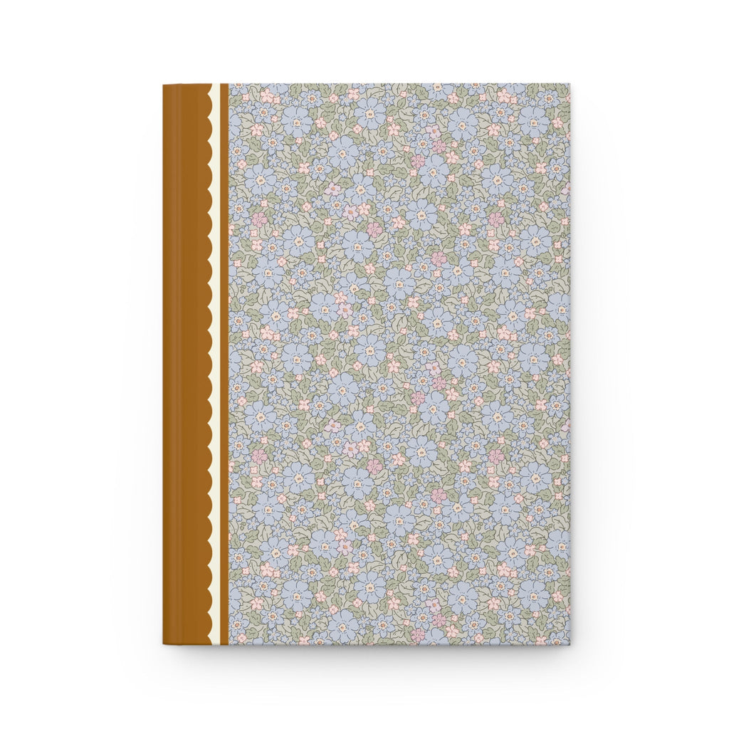 Blue Floral Notebook