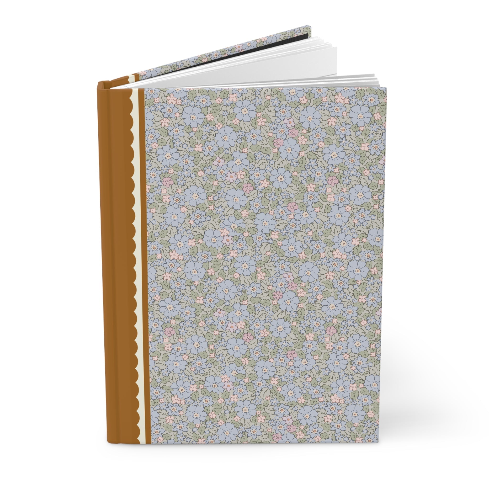 Blue Floral Notebook