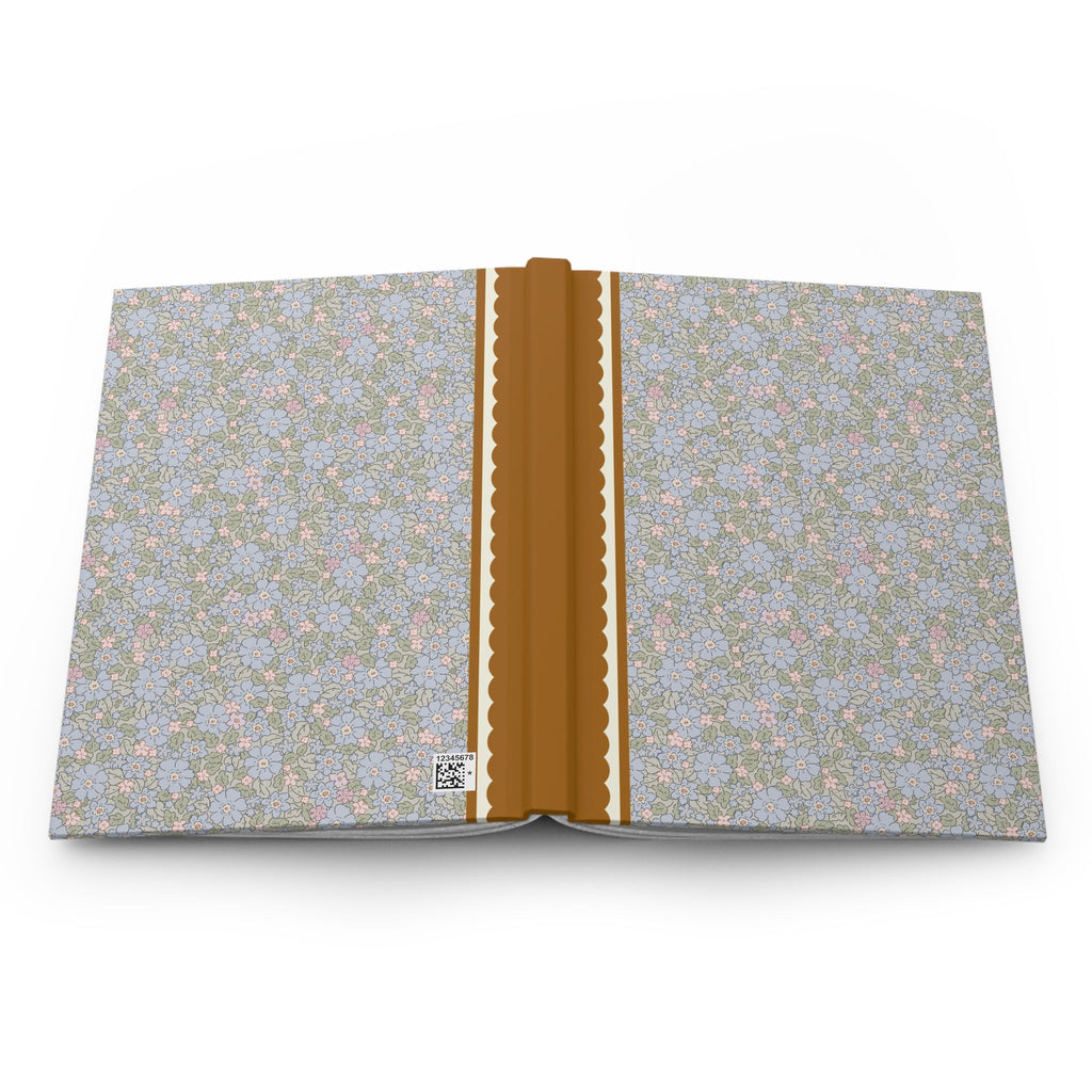 Blue Floral Notebook