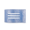 Blue Lagoon Large Flat Rectangle Hair Clip