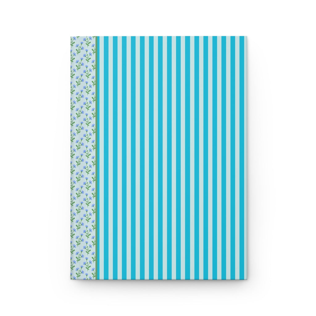 Blue Striped Journal