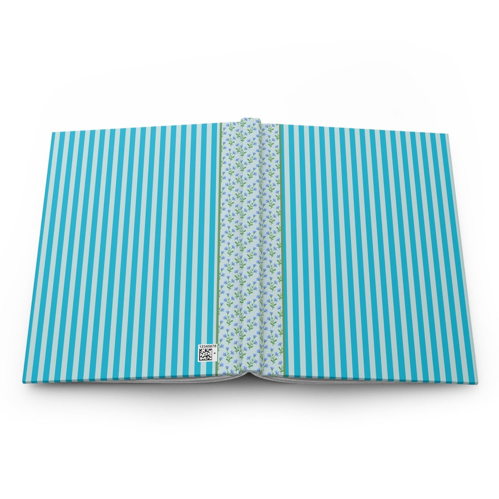 Blue Striped Journal