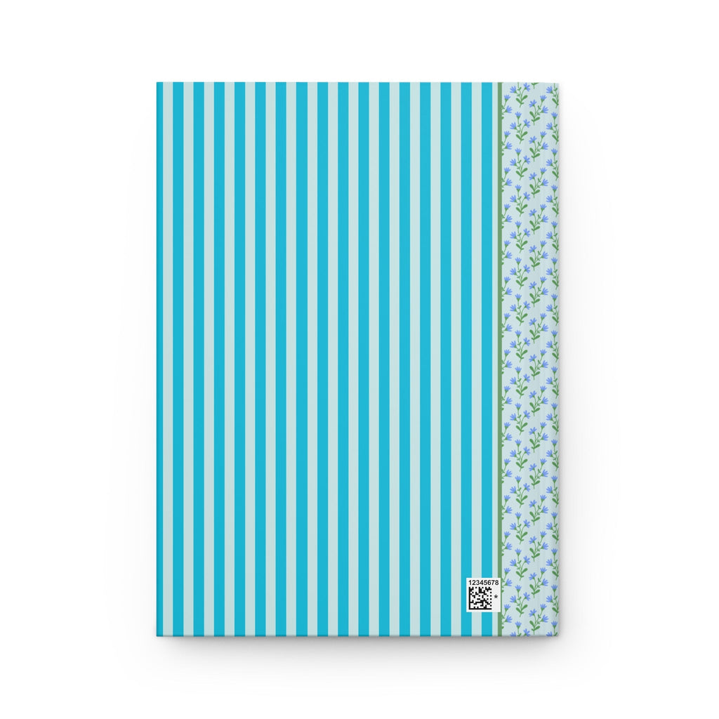 Blue Striped Journal