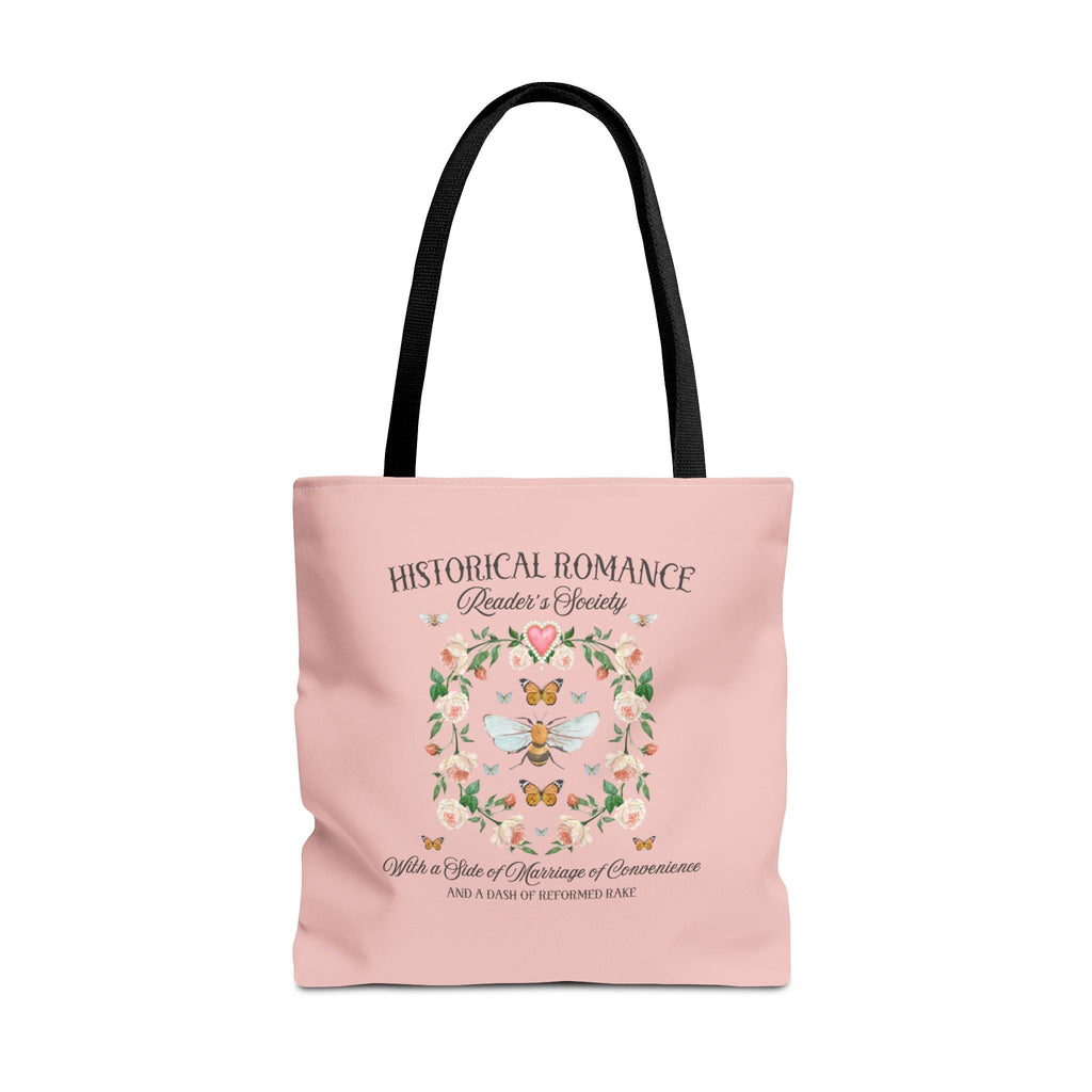 Boho Historical Romance Tote Bag for Romance Reader