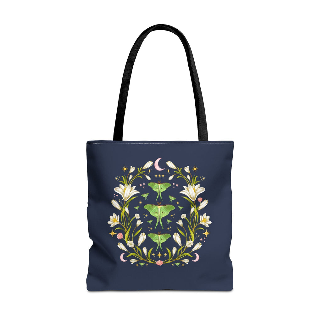 Boho Luna Moth Tote Bag