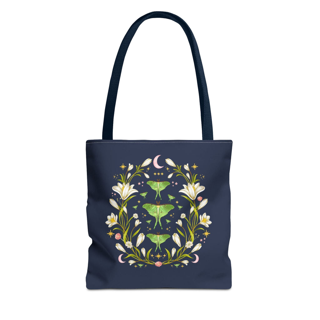 Boho Luna Moth Tote Bag