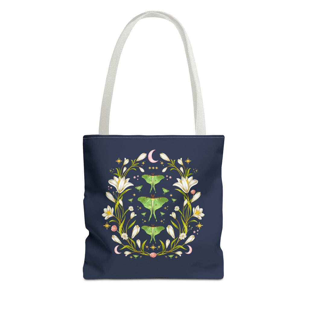 Boho Luna Moth Tote Bag