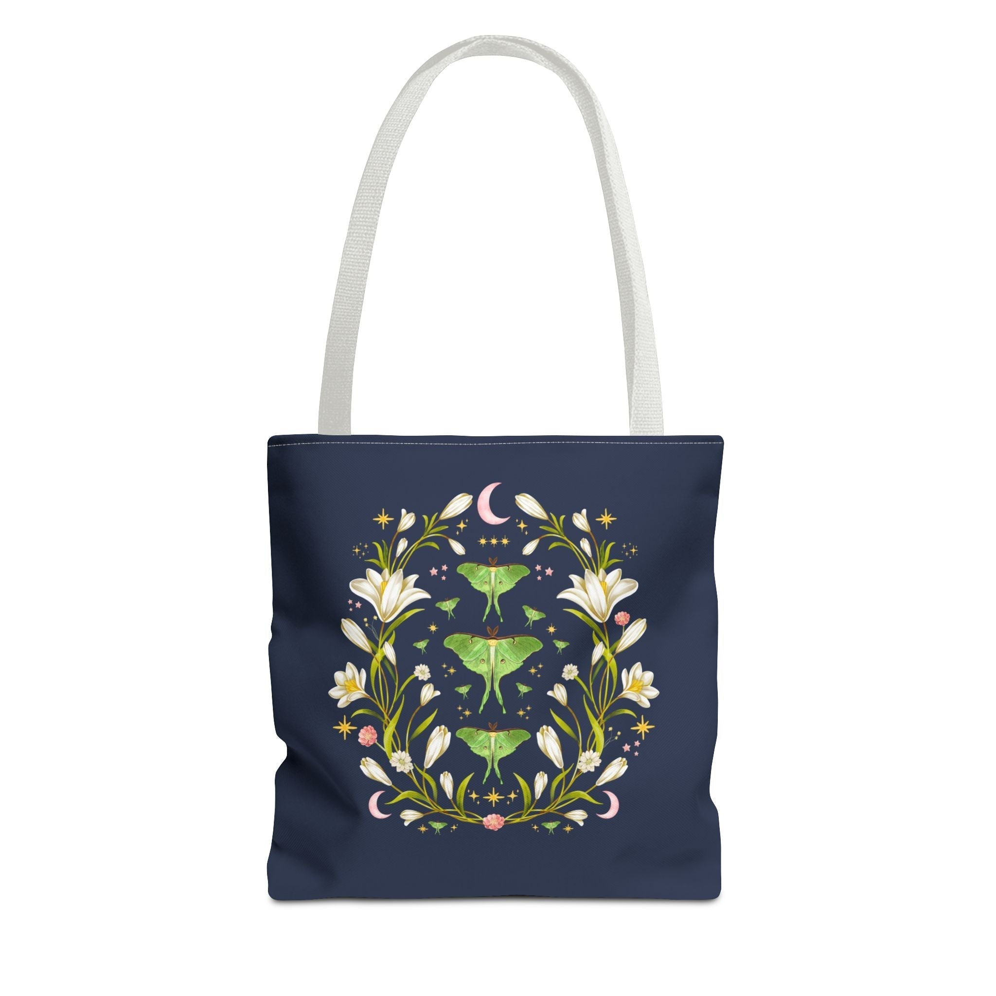 Boho Luna Moth Tote Bag