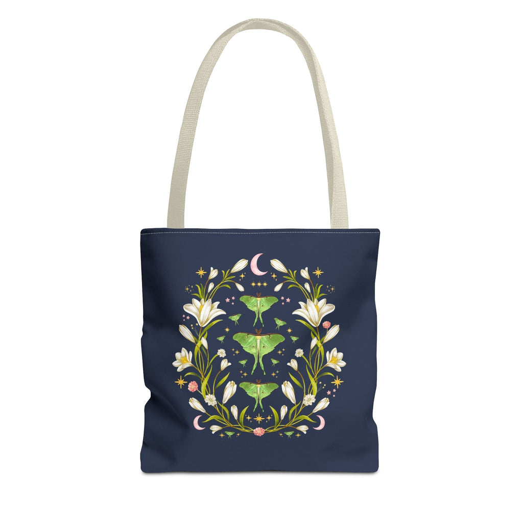 Boho Luna Moth Tote Bag