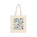 Boho Pressed Flowers Tote Bag