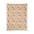 Boho Sun Moon Comforter - Celestial Floral Vintage Vibes - DipaliZ