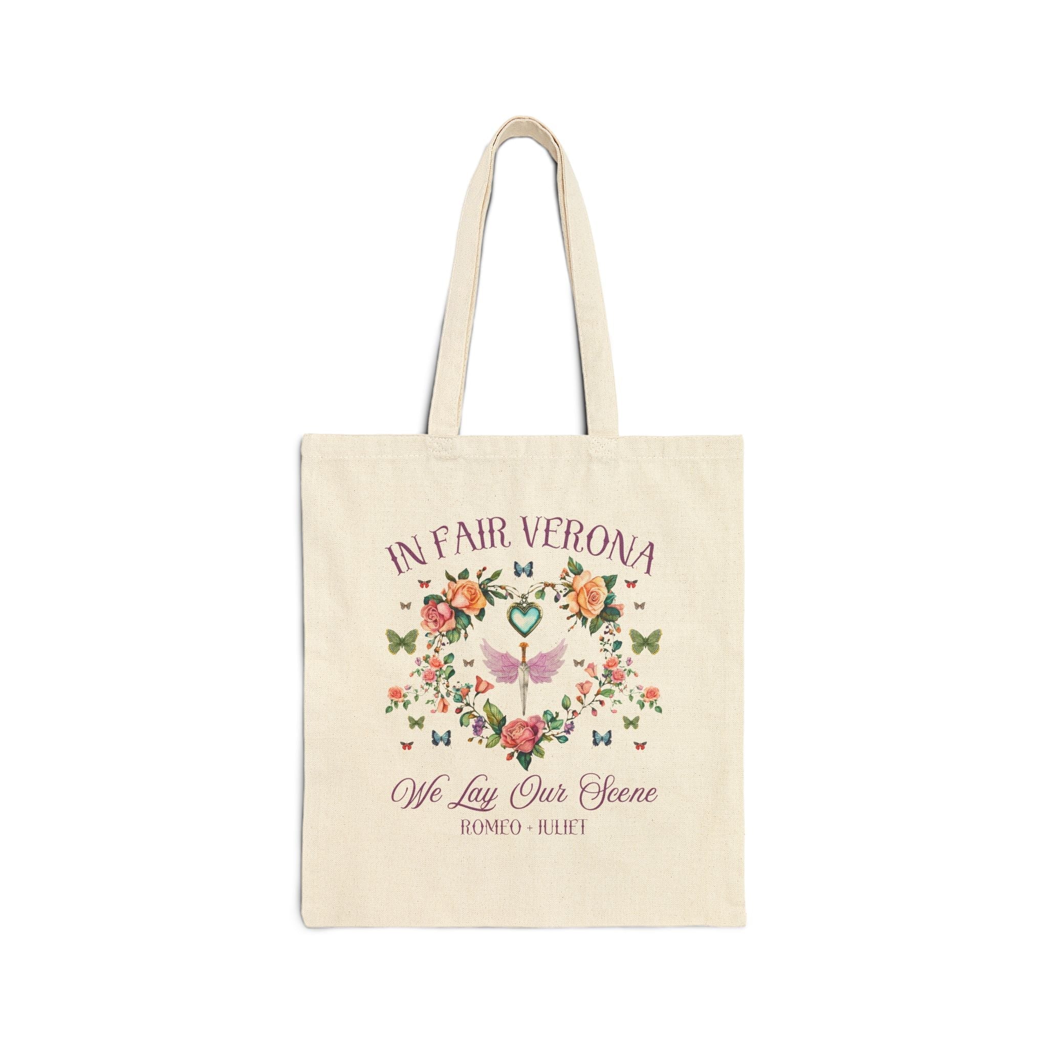 Boho William Shakespeare Tote Bag for English Professor or Literature Major