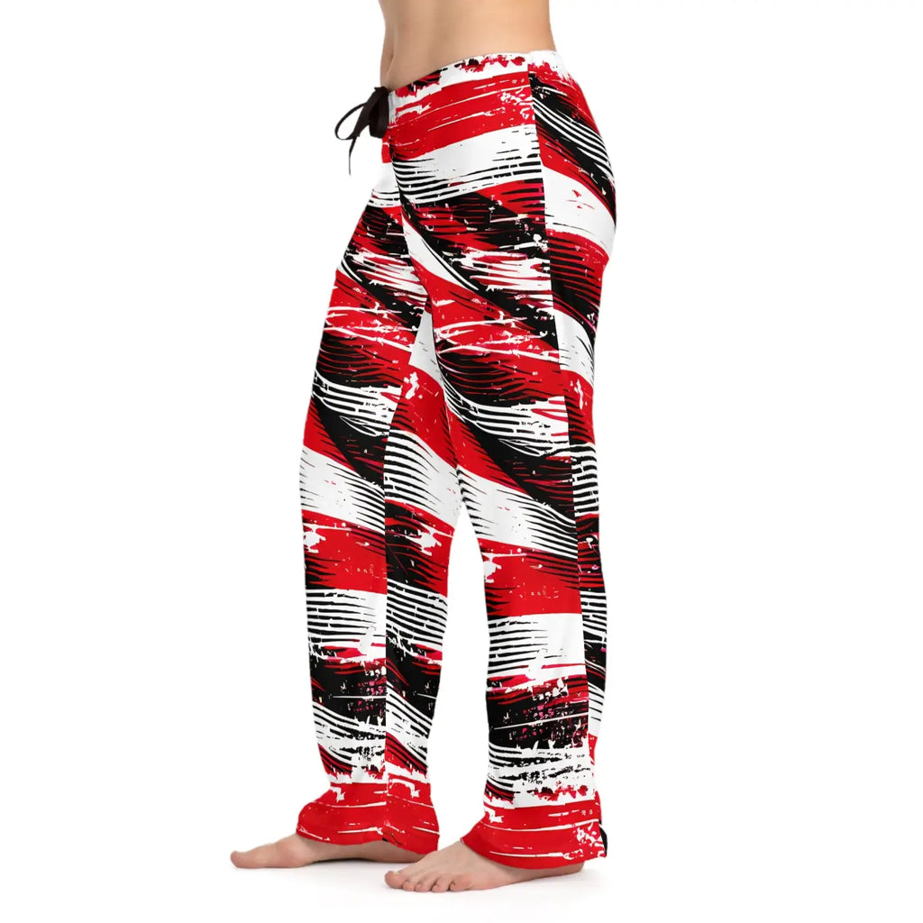 Vibrant Bold Striped Pajama - Adjustable Drawstring Waist - DipaliZ
