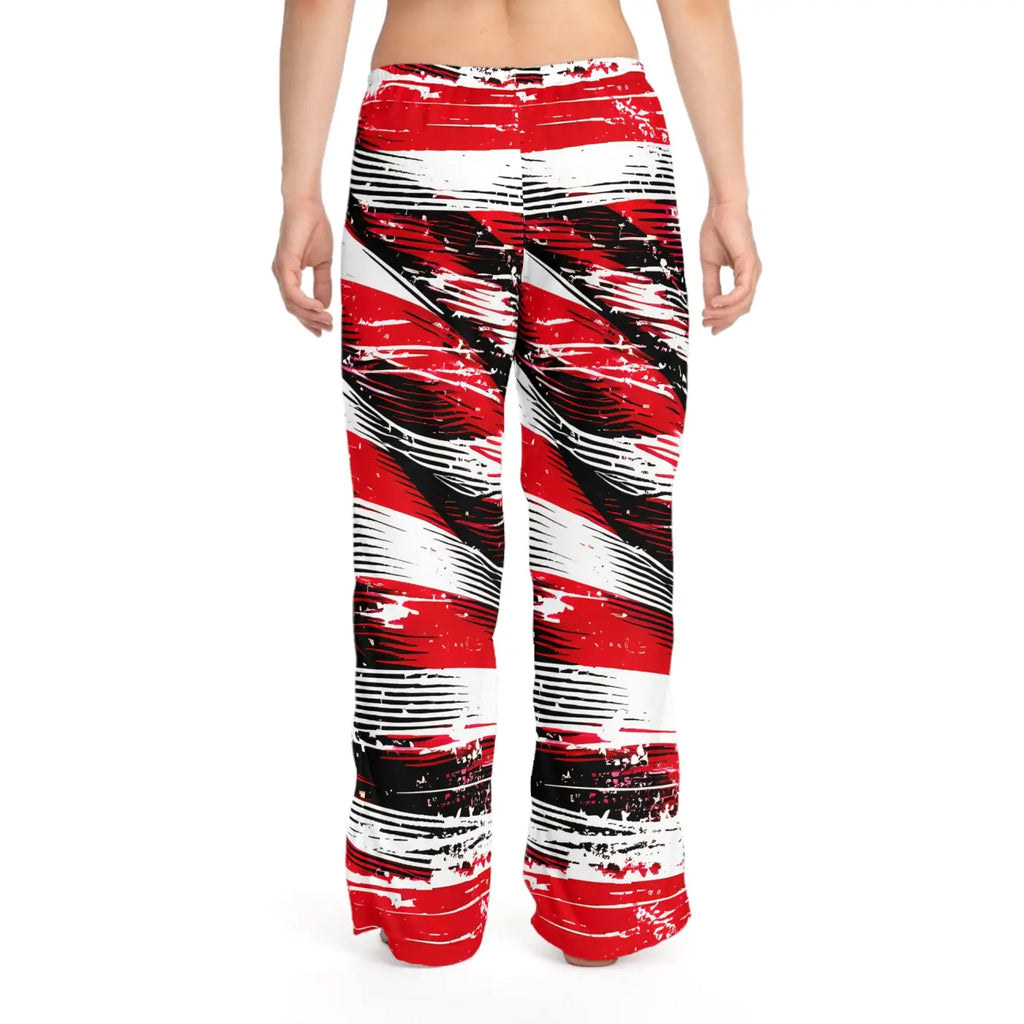 Vibrant Bold Striped Pajama - Adjustable Drawstring Waist - DipaliZ