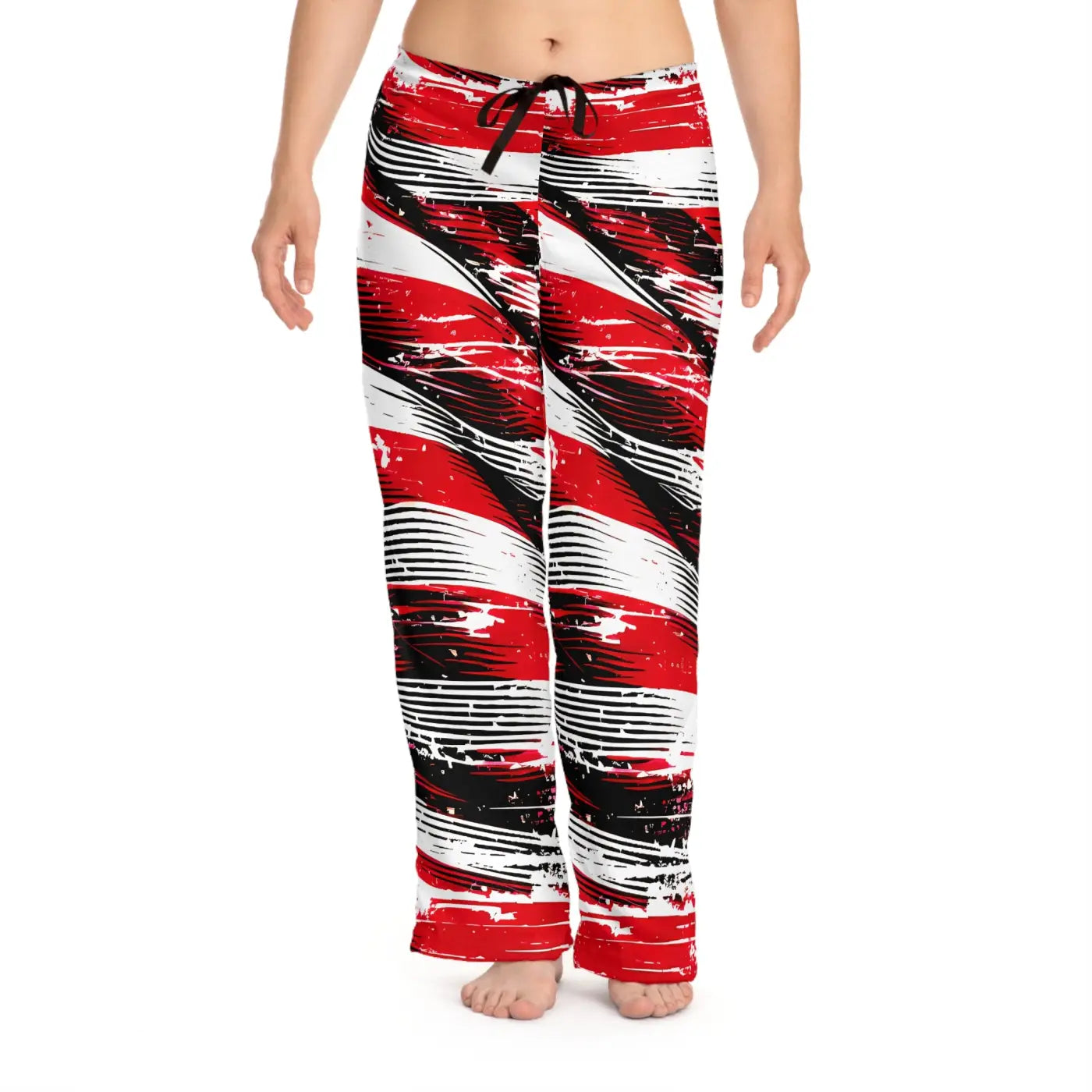 Vibrant Bold Striped Pajama - Adjustable Drawstring Waist - DipaliZ