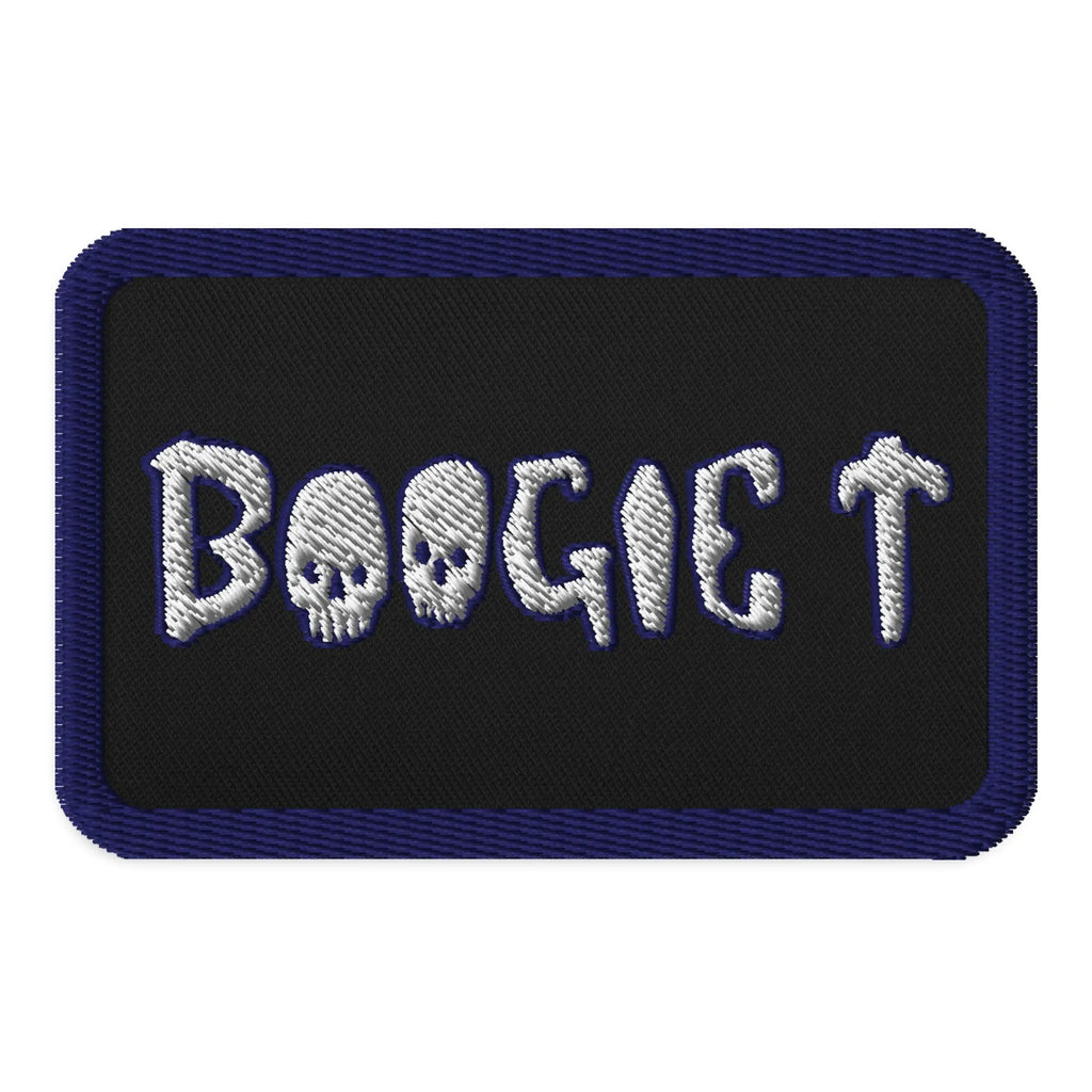 Boogie T Iron-on Embroidered EDM Raver Patches