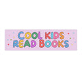 Cool Kids Read Books Bumper Sticker