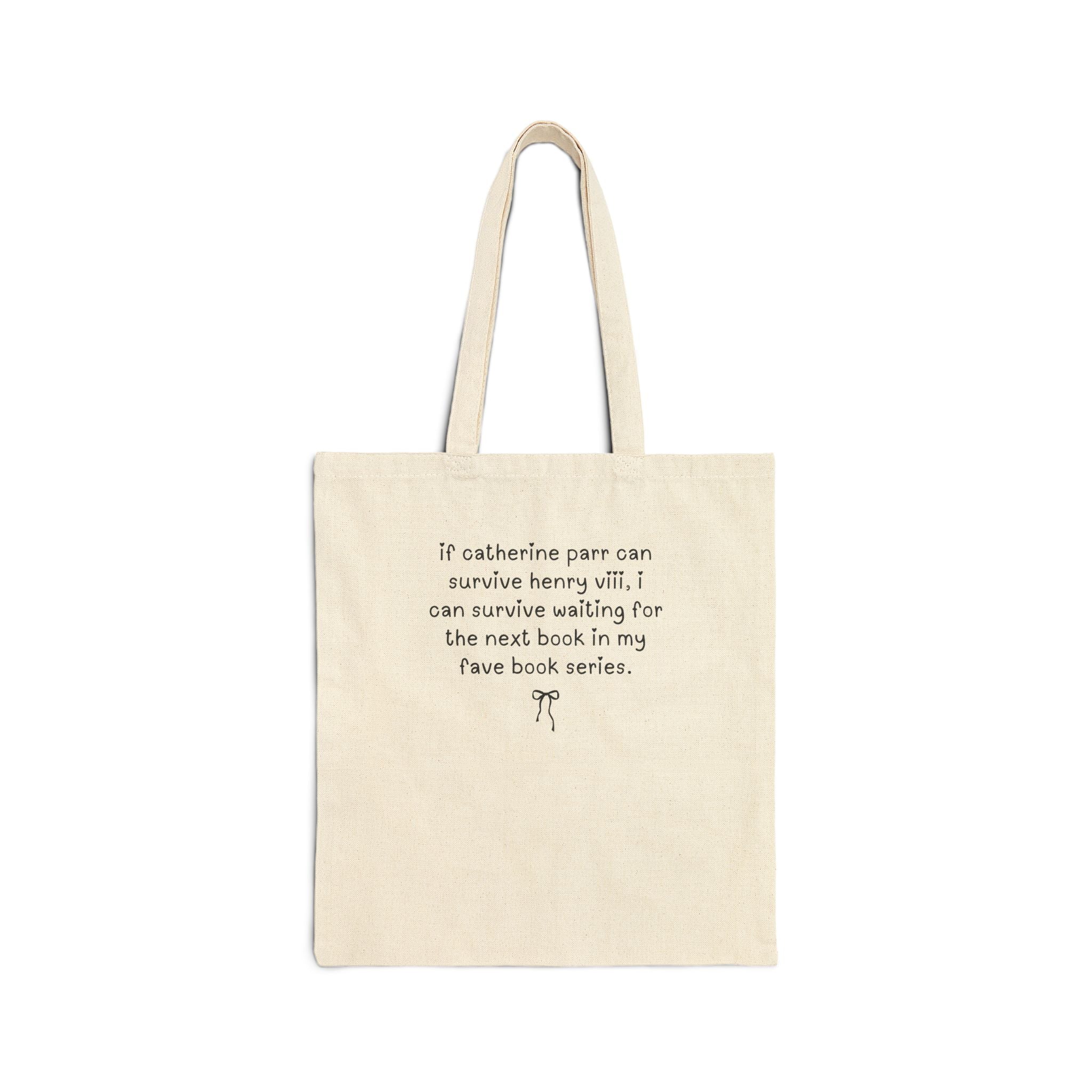 Book Lover Tudor History Tote