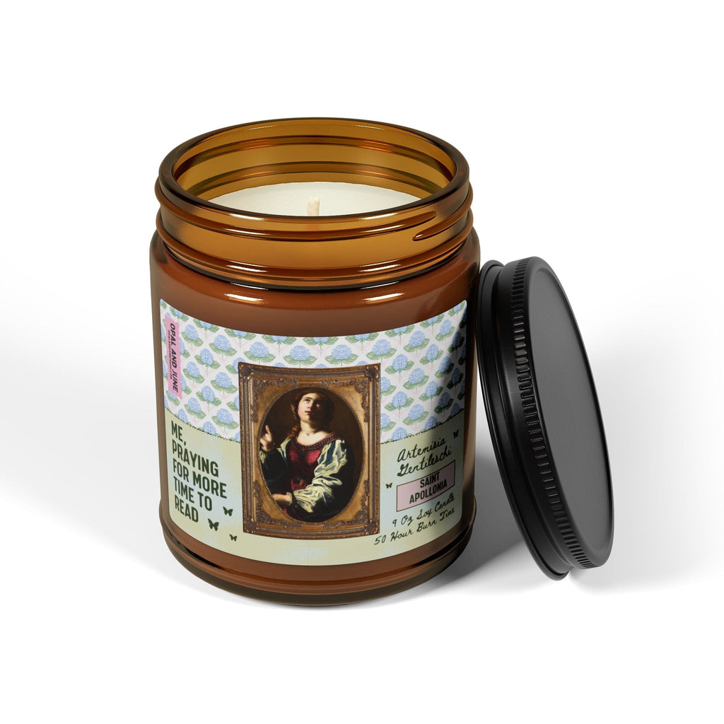Bookish Art History Candle
