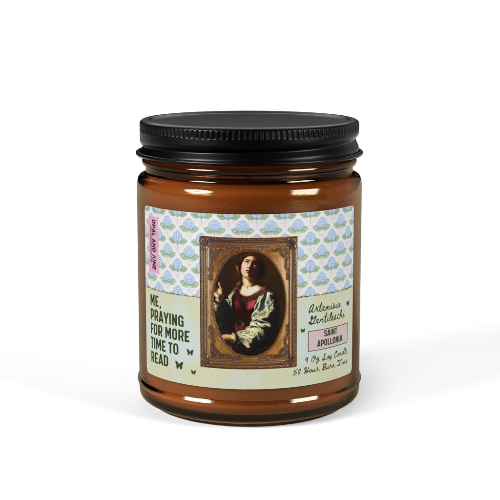 Bookish Art History Candle