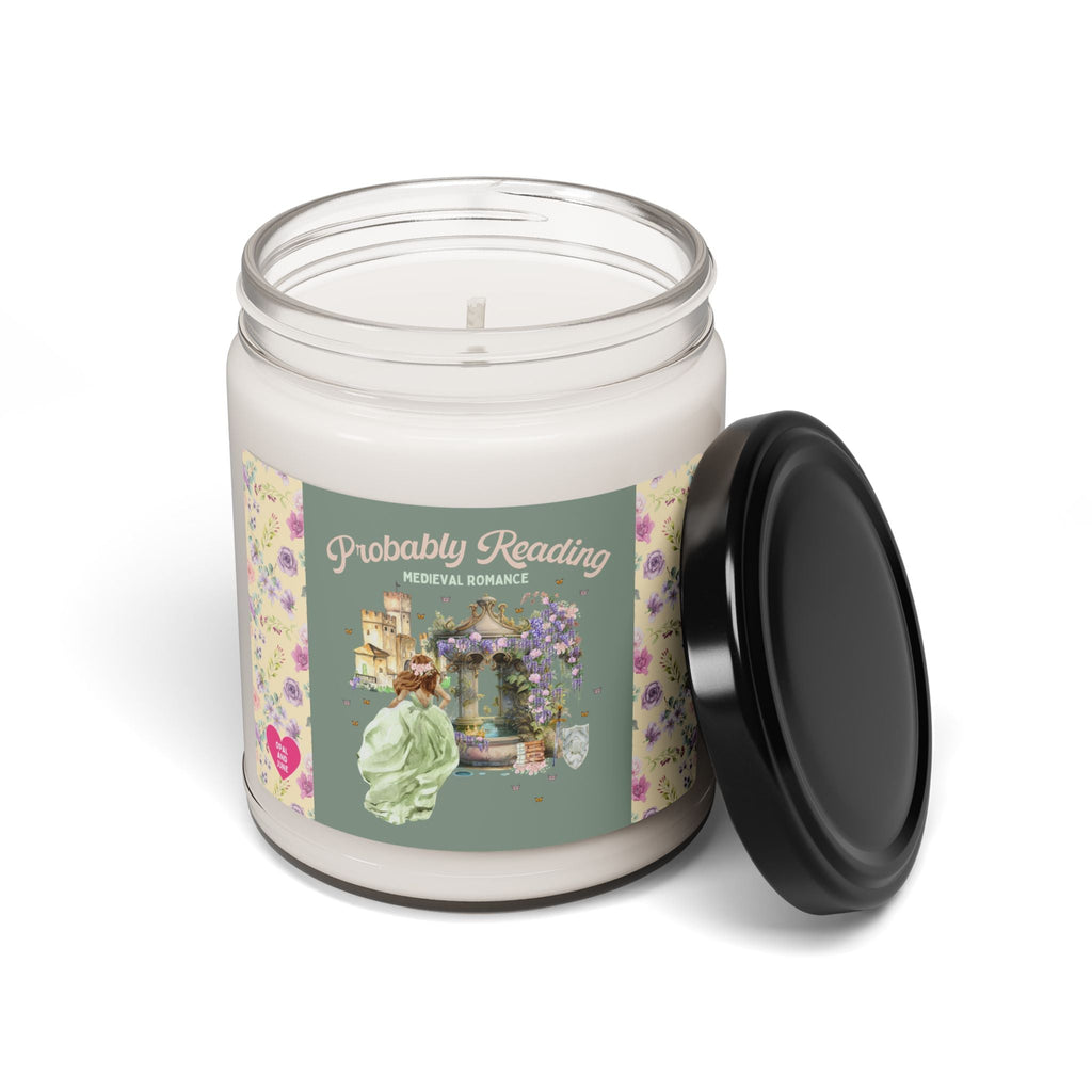 Bookish Medieval Romance Candle