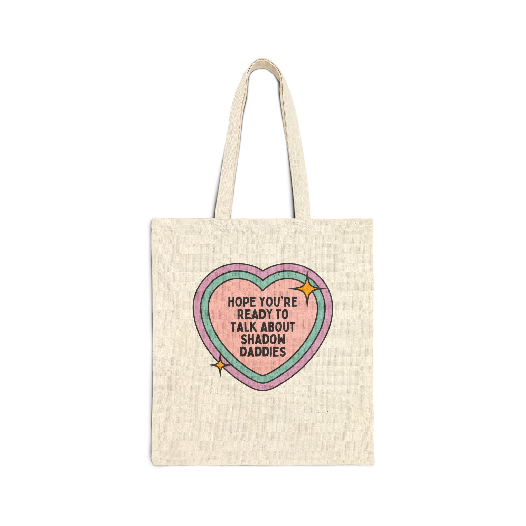 Bookish Shadow Daddy Tote Bag