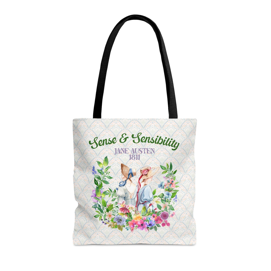 Bookish Tote Bag for Classic Literature Lover: Sense and Sensibility