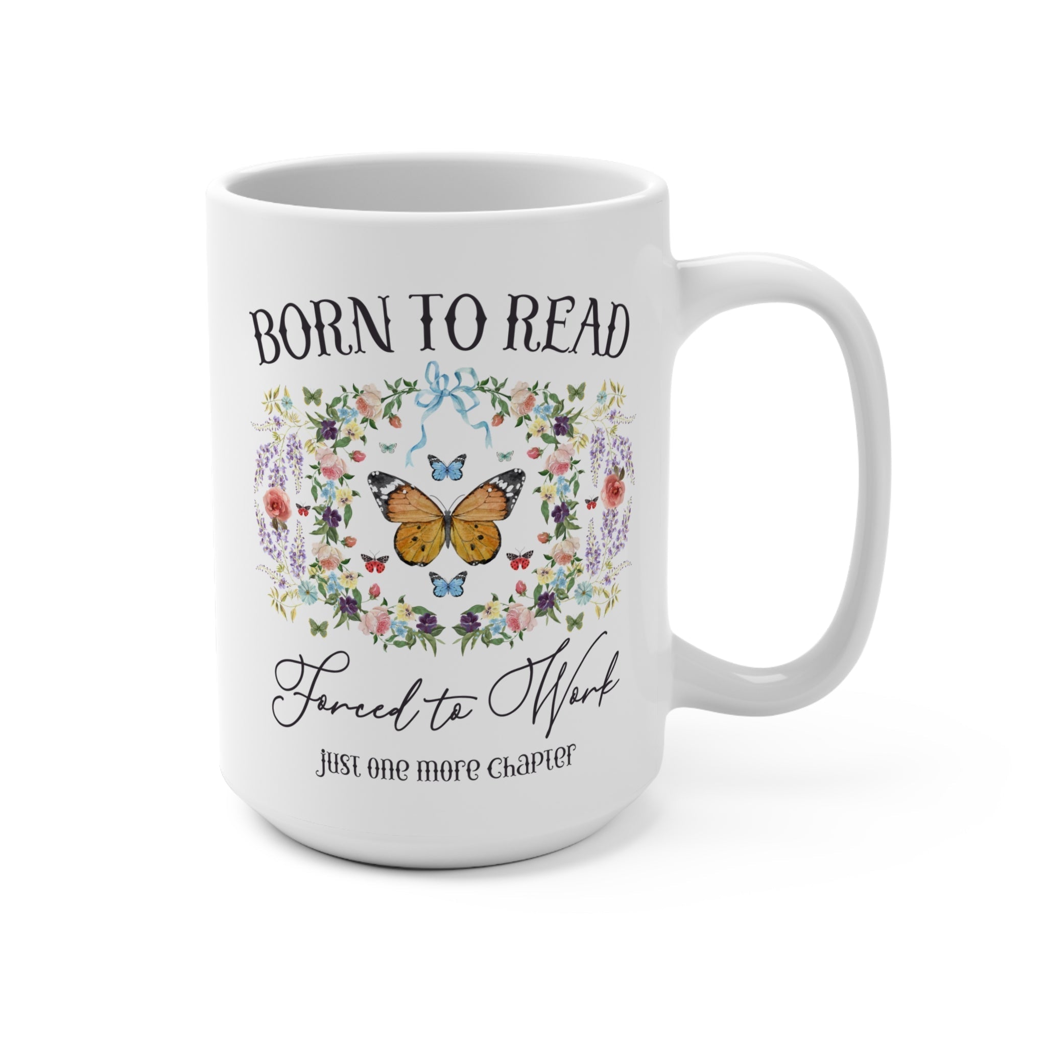 Born To Read Coffee Mug