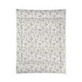 Botanical Gray Vine Comforter - Soft Microfiber - DipaliZ