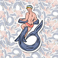 Boylesque Sailor Sticker