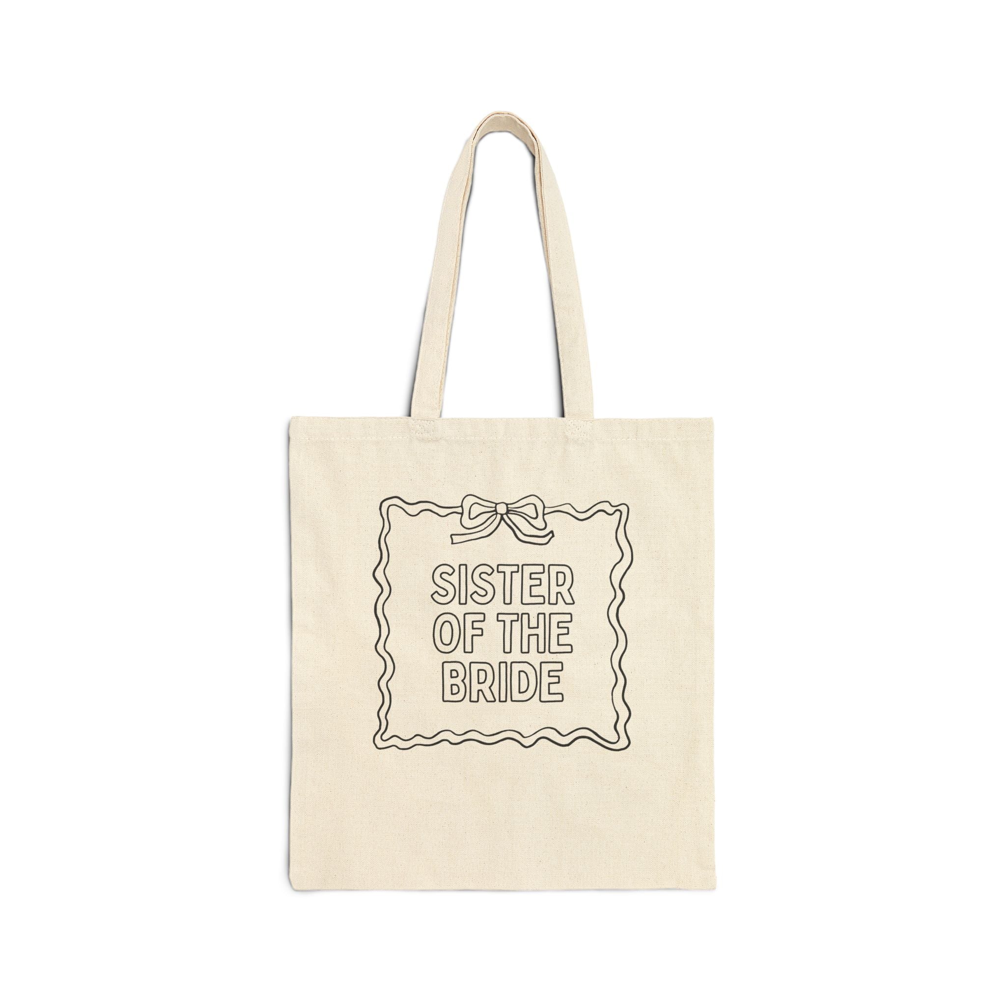Crafty Bachelorette Tote: Sister of the Bride