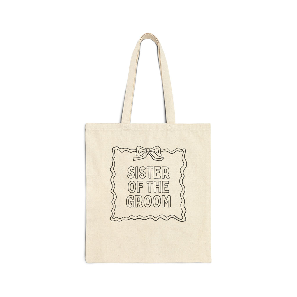 Crafty Bachelorette Tote: Sister of the Groom