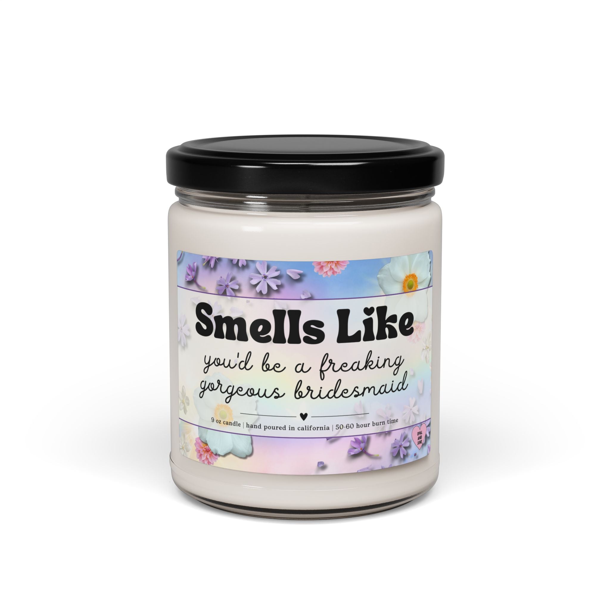 Bridesmaid Proposal Candle