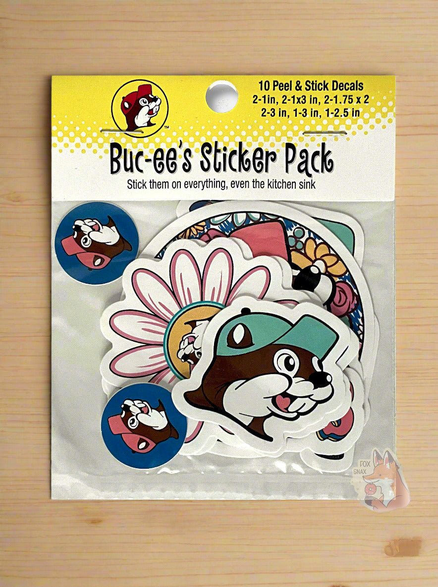 Buc-ee's Sticker Pack