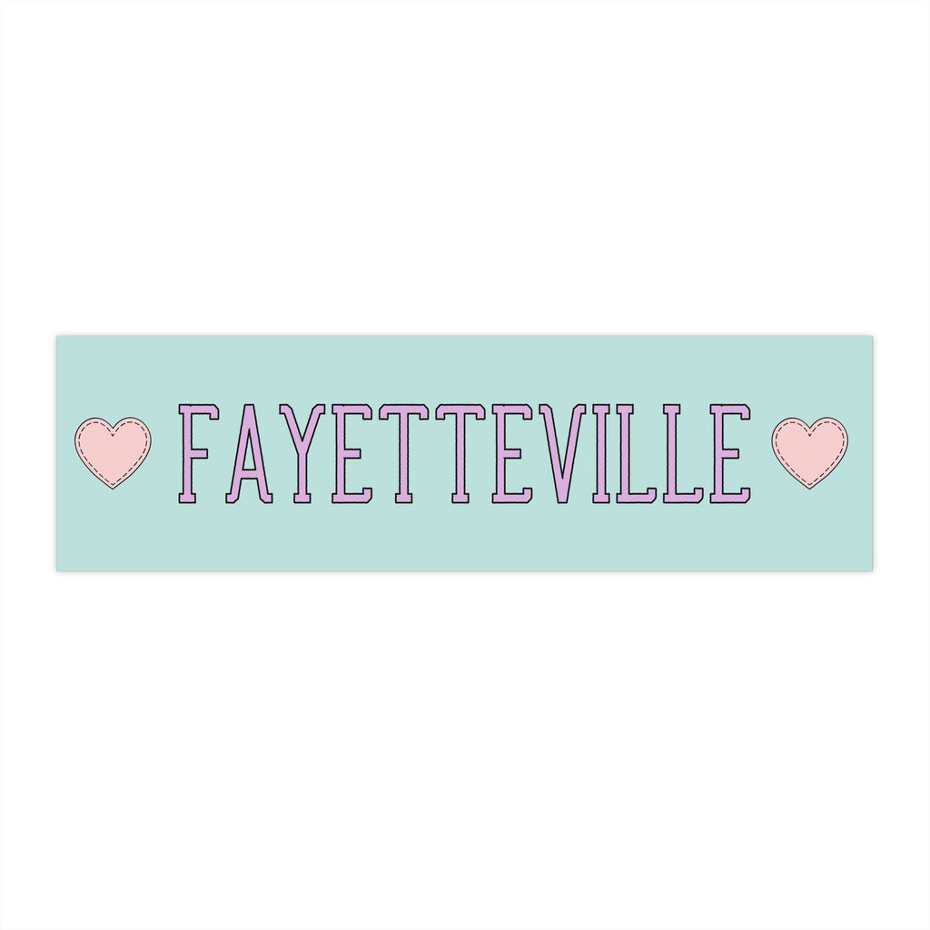 Bumper Sticker: Fayetteville, Arkansas