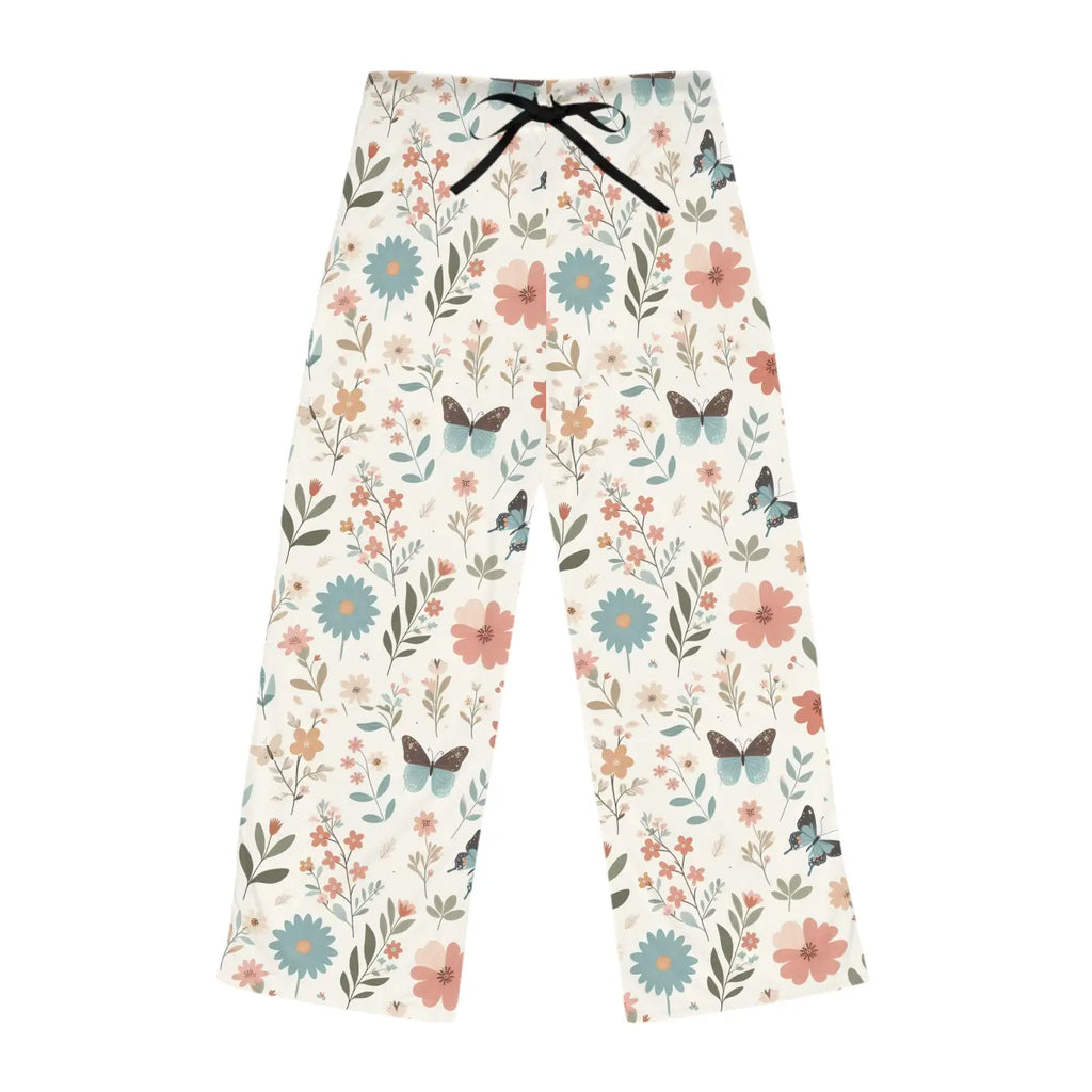 Chic Butterflies Pajama Pants - Butterfly Prints - DipaliZ