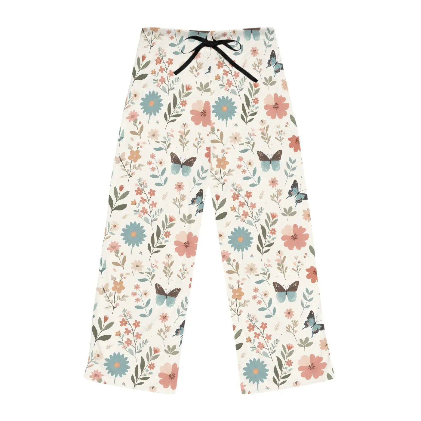 Chic Butterflies Pajama Pants - Butterfly Prints - DipaliZ